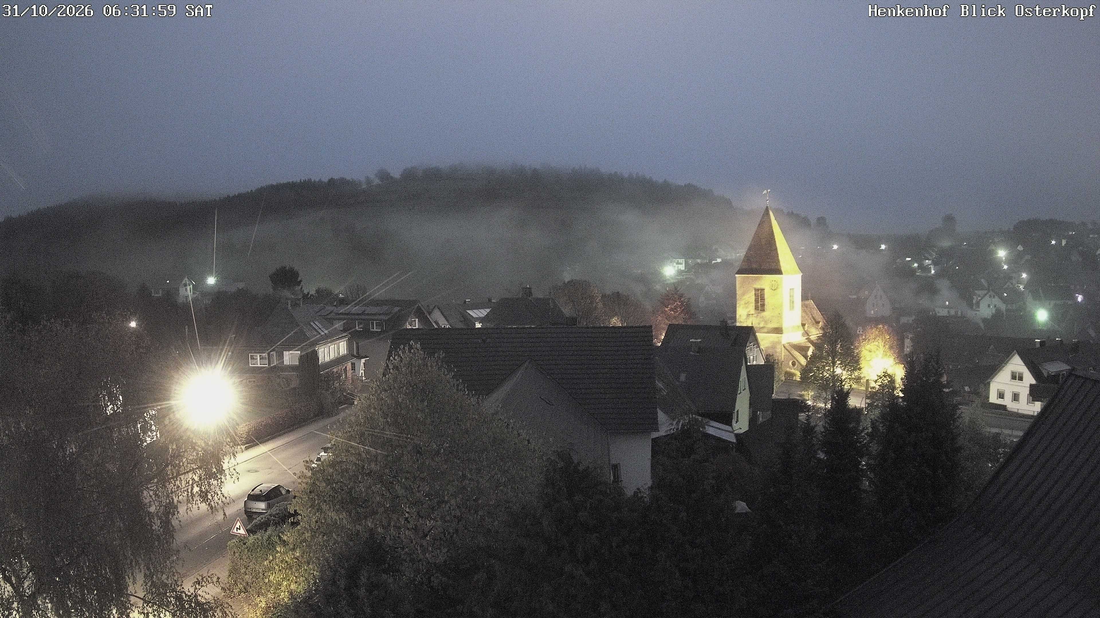 Archiv Foto Webcam Ortsmitte Usseln