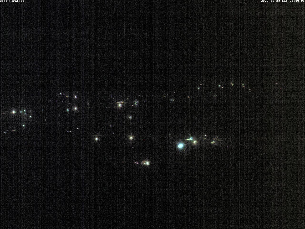 Archived image Webcam Cafe Fernblick in Willingen