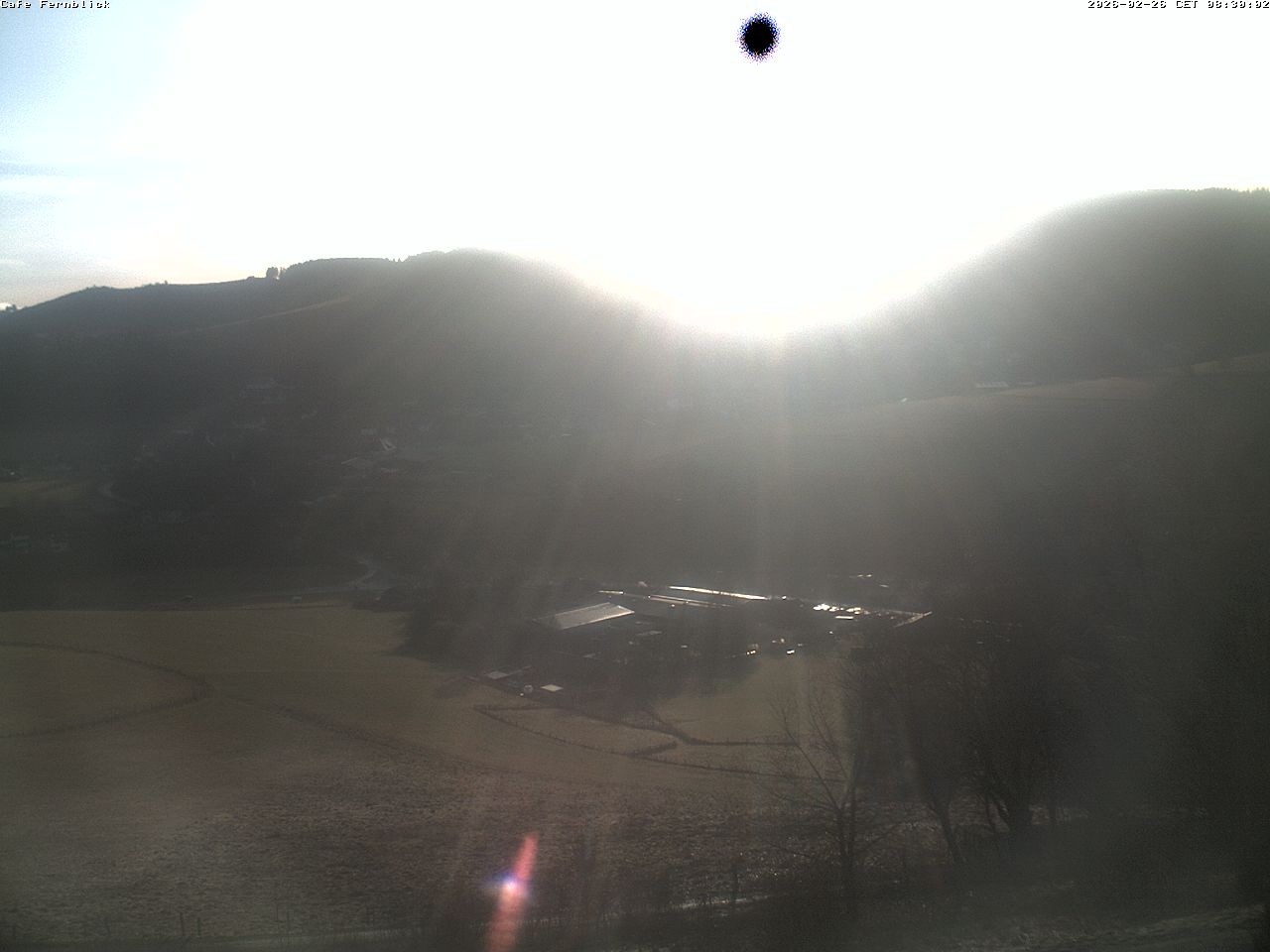 Archived image Webcam Cafe Fernblick in Willingen