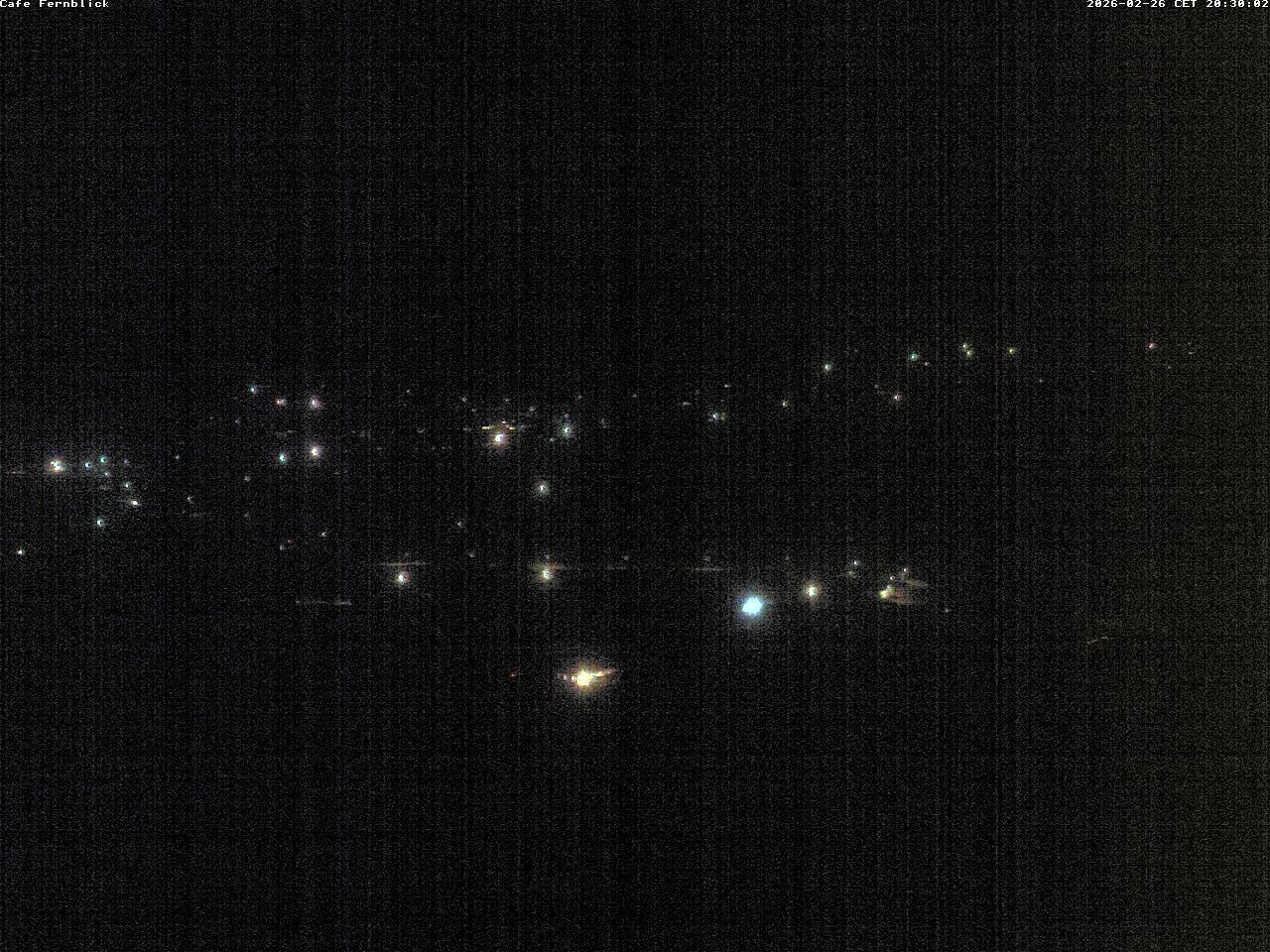 Archived image Webcam Cafe Fernblick in Willingen