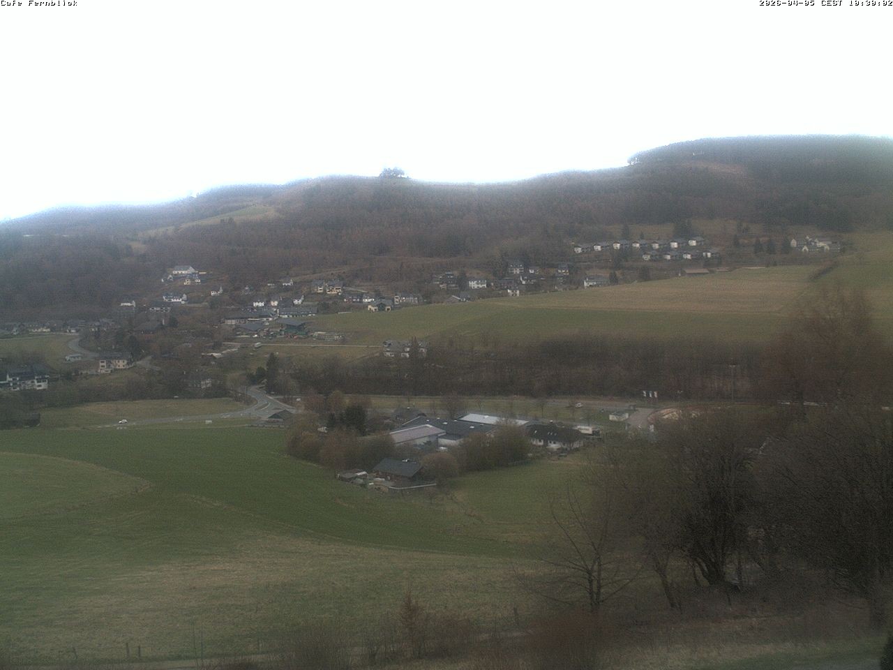 Archived image Webcam Cafe Fernblick in Willingen