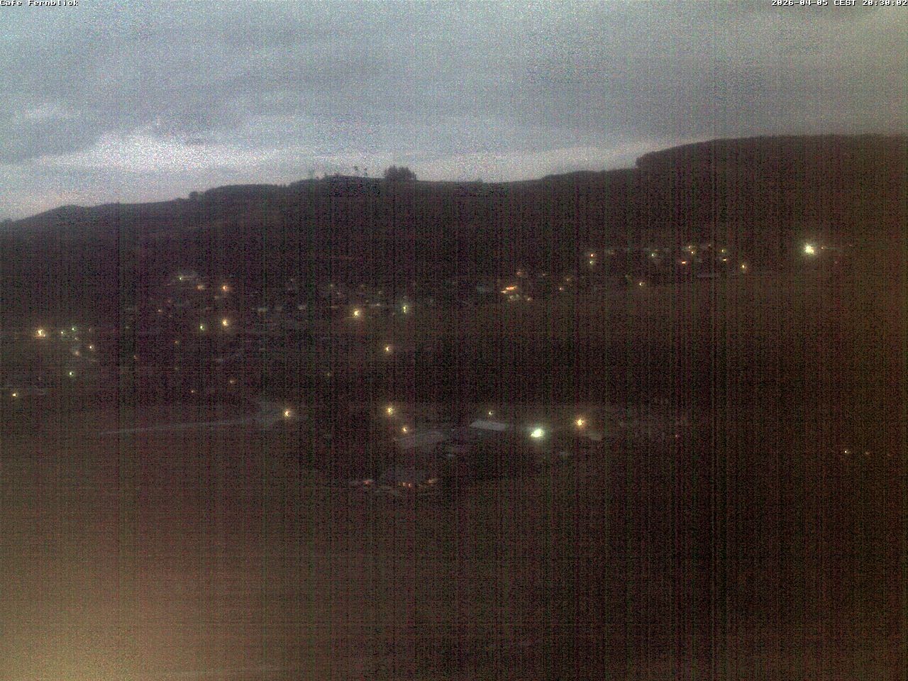 Archived image Webcam Cafe Fernblick in Willingen