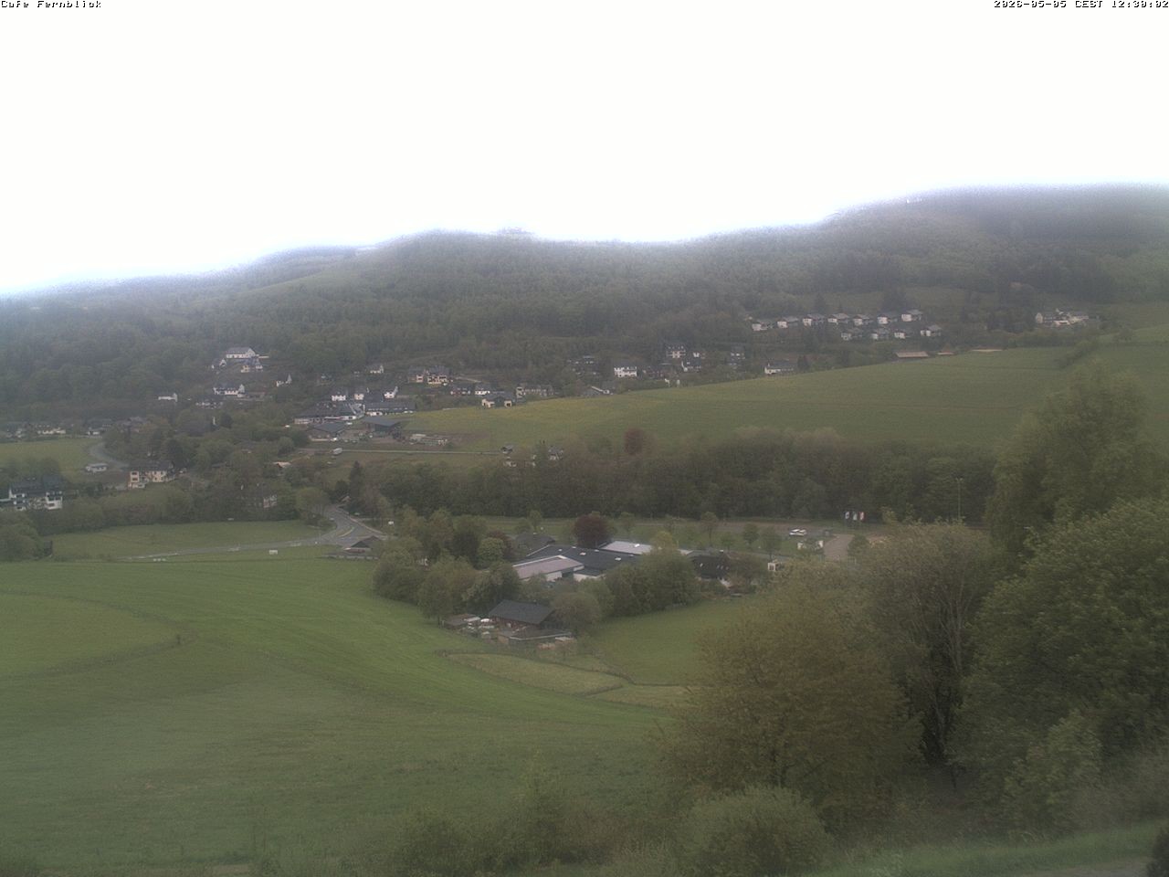 Archived image Webcam Cafe Fernblick in Willingen