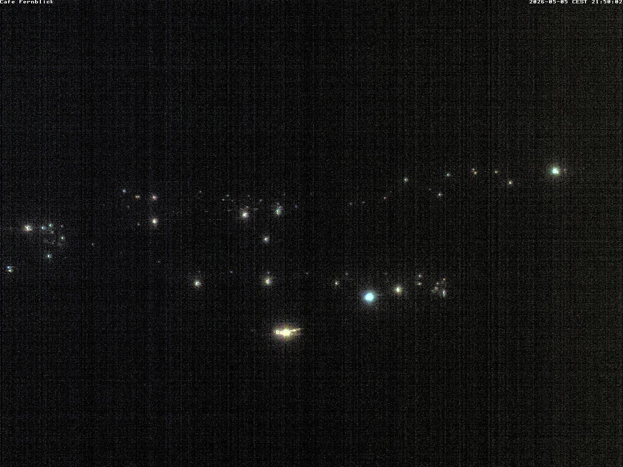 Archived image Webcam Cafe Fernblick in Willingen