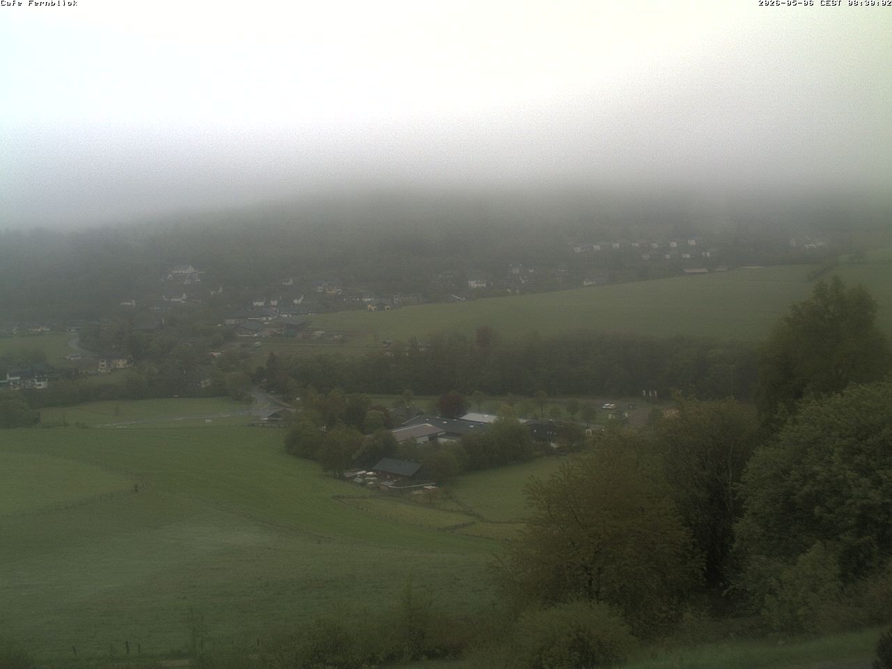 Archived image Webcam Cafe Fernblick in Willingen
