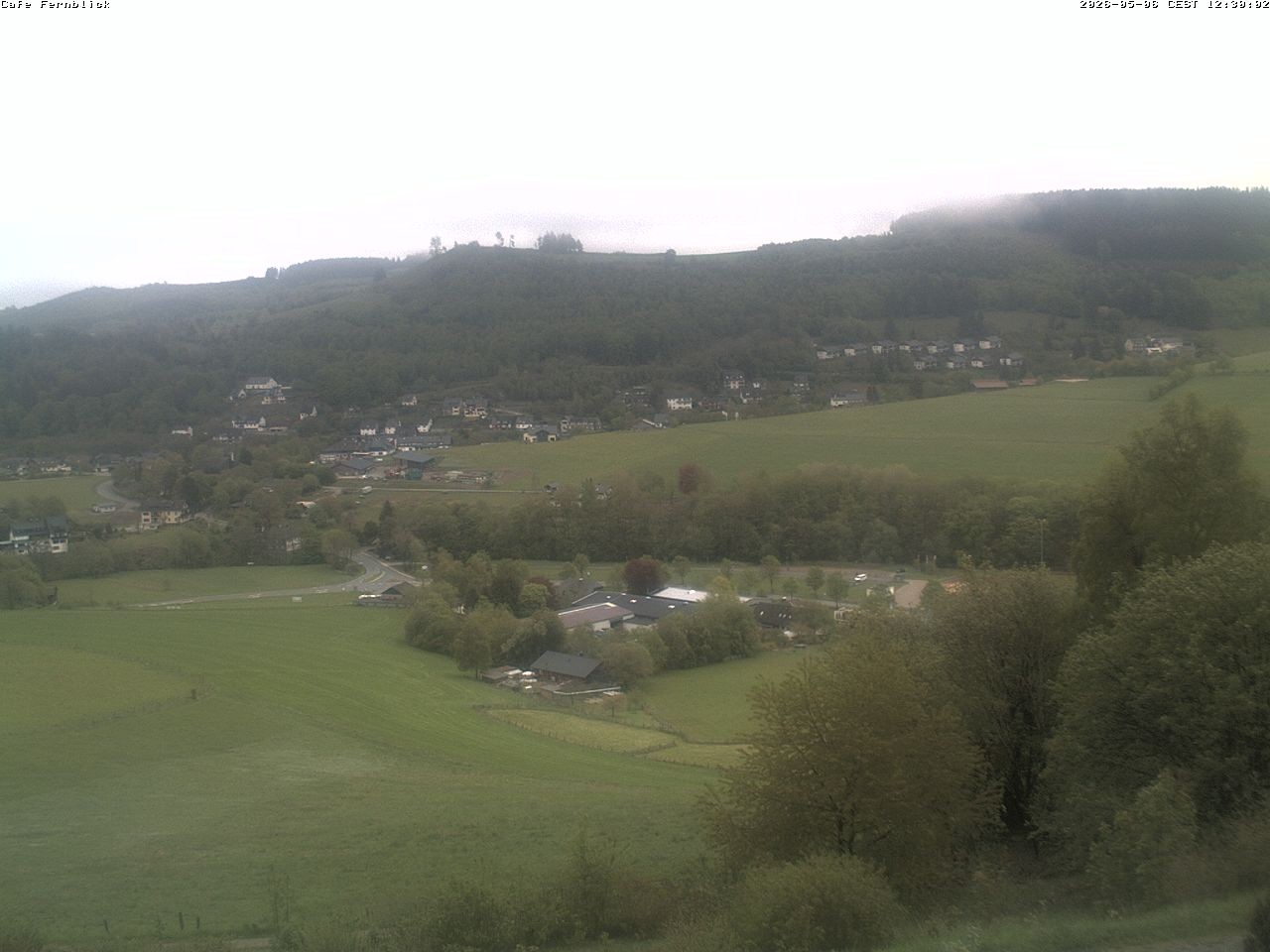 Archived image Webcam Cafe Fernblick in Willingen