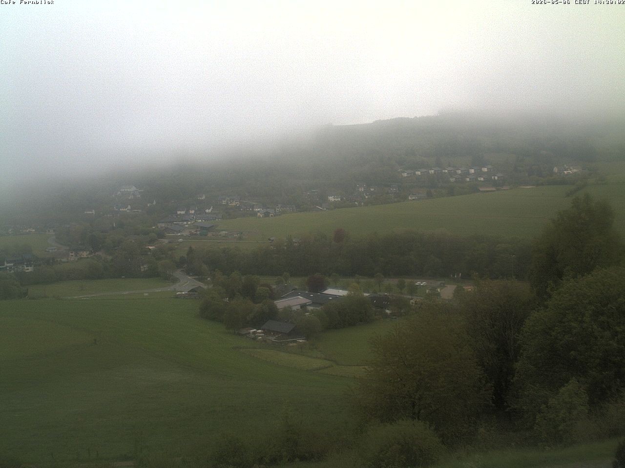 Archived image Webcam Cafe Fernblick in Willingen