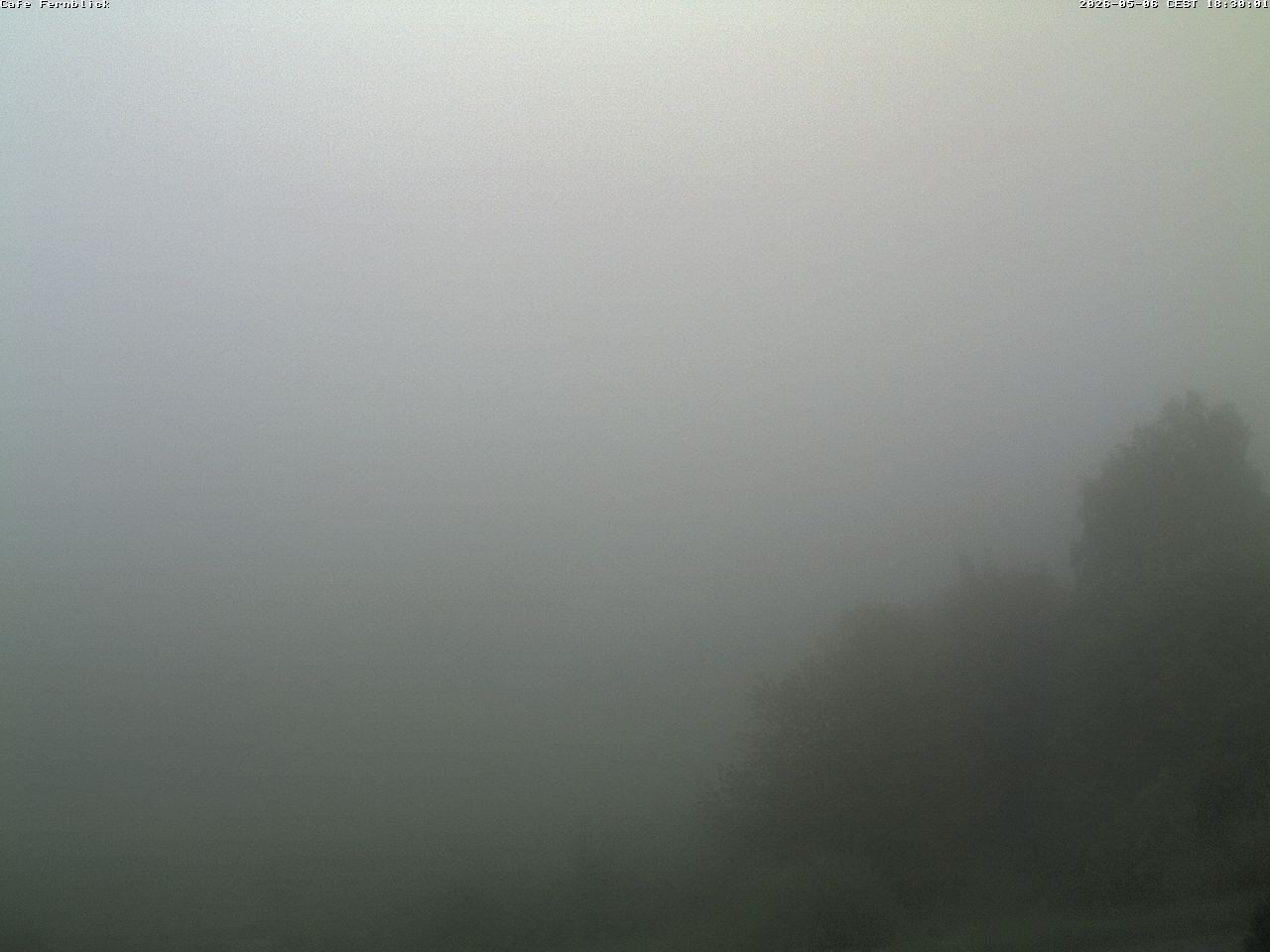 Archived image Webcam Cafe Fernblick in Willingen
