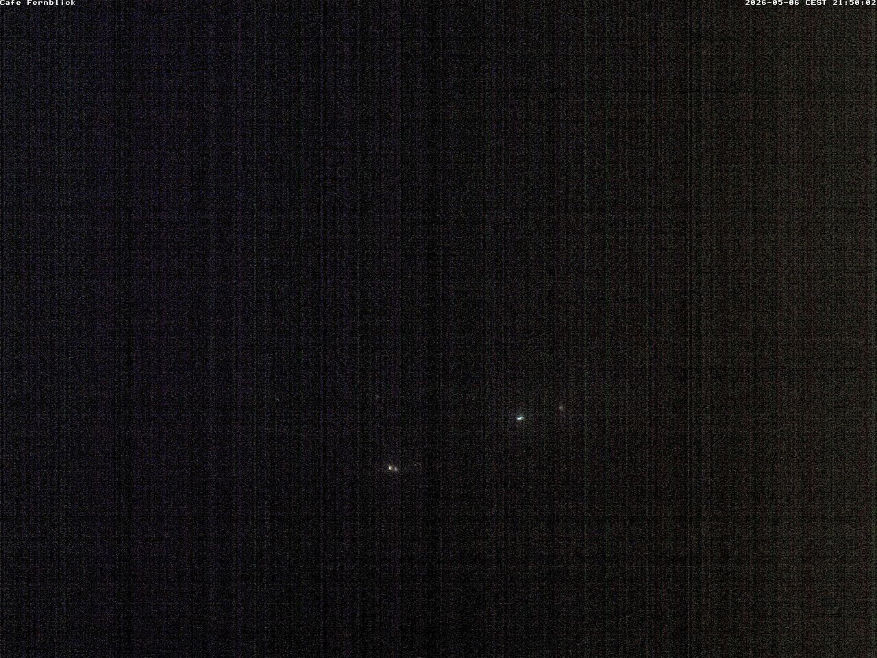 Archived image Webcam Cafe Fernblick in Willingen