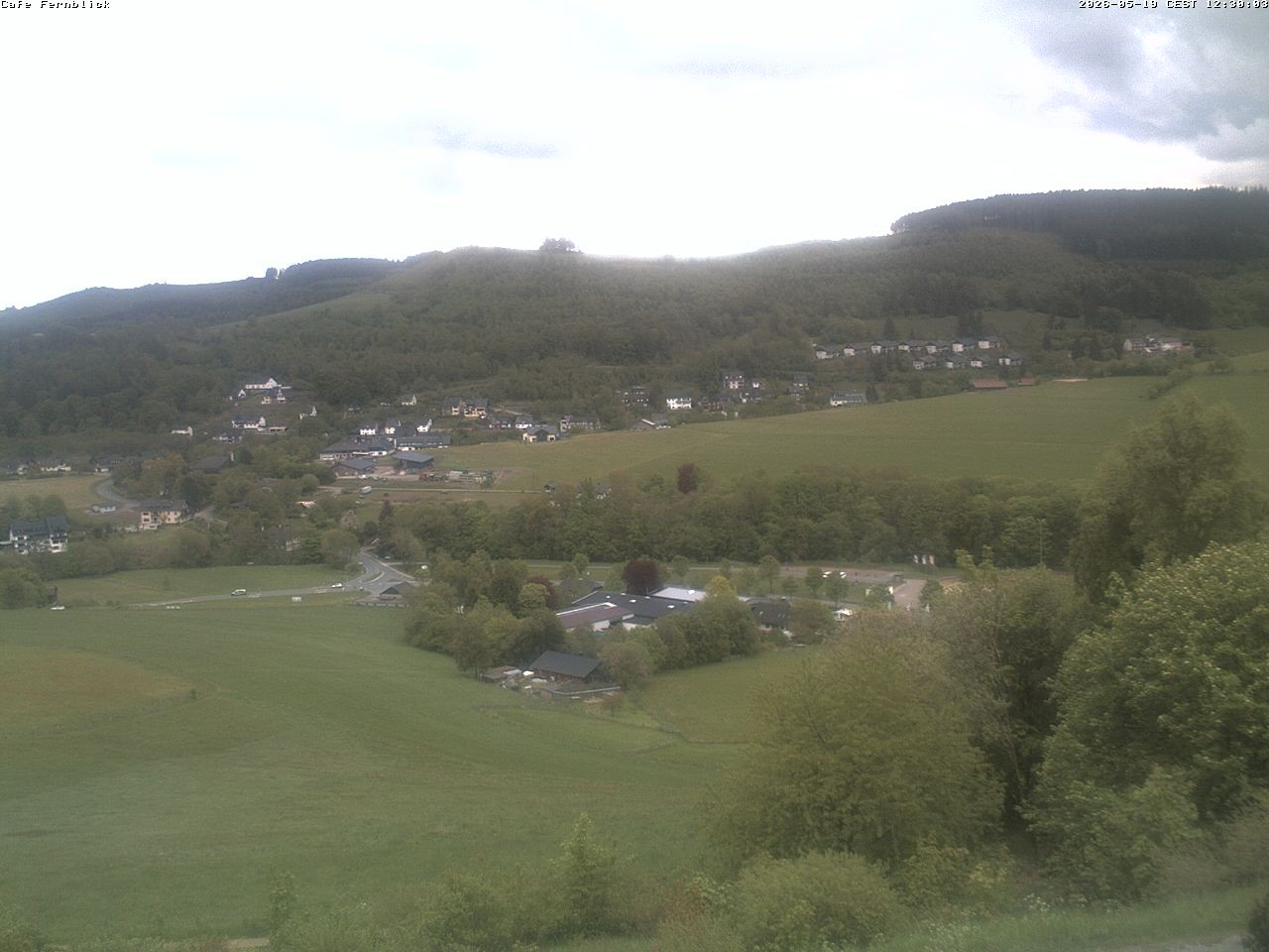 Archived image Webcam Cafe Fernblick in Willingen