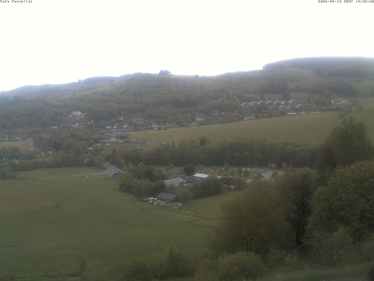 Archived image Webcam Cafe Fernblick in Willingen