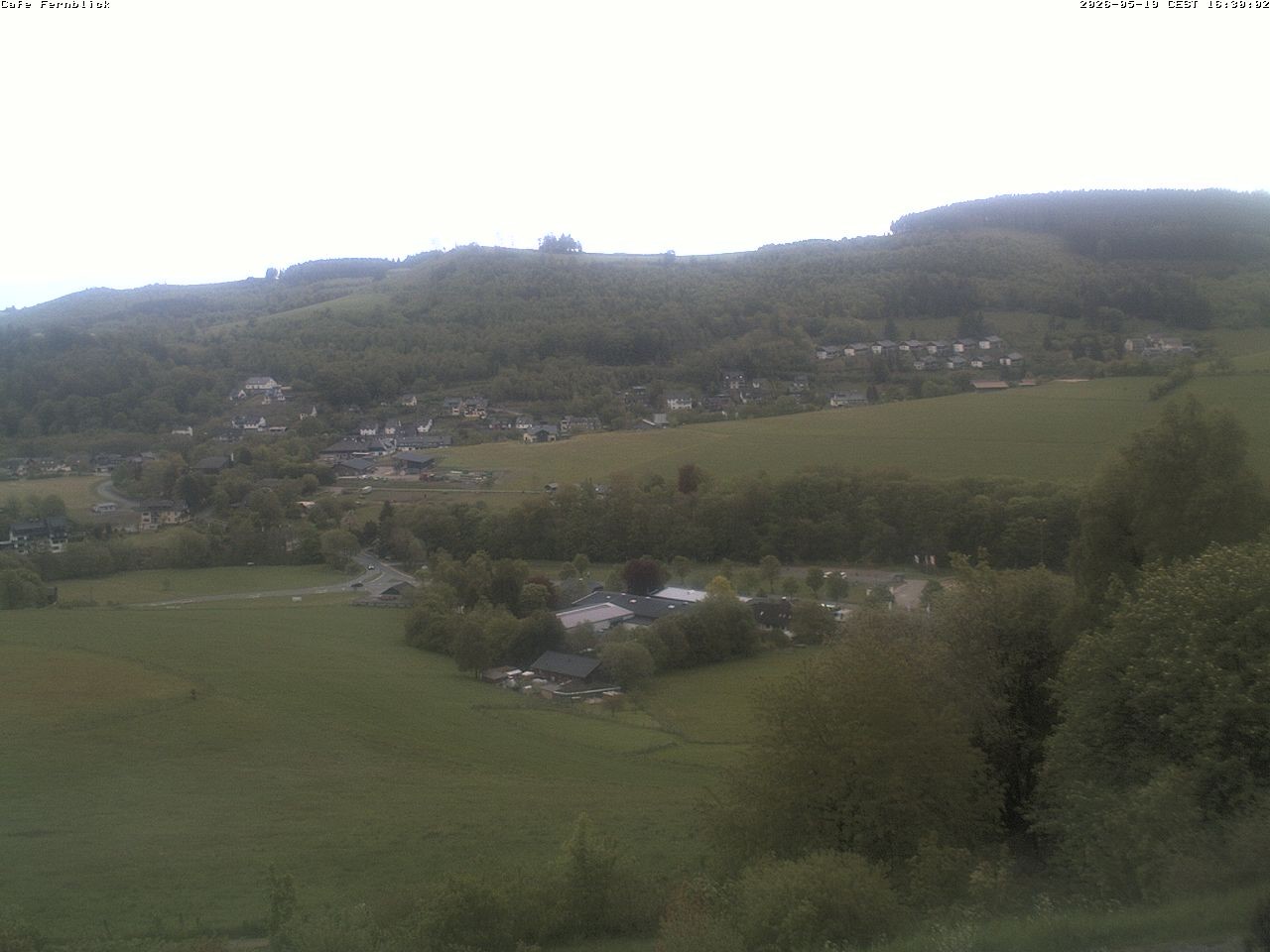 Archived image Webcam Cafe Fernblick in Willingen