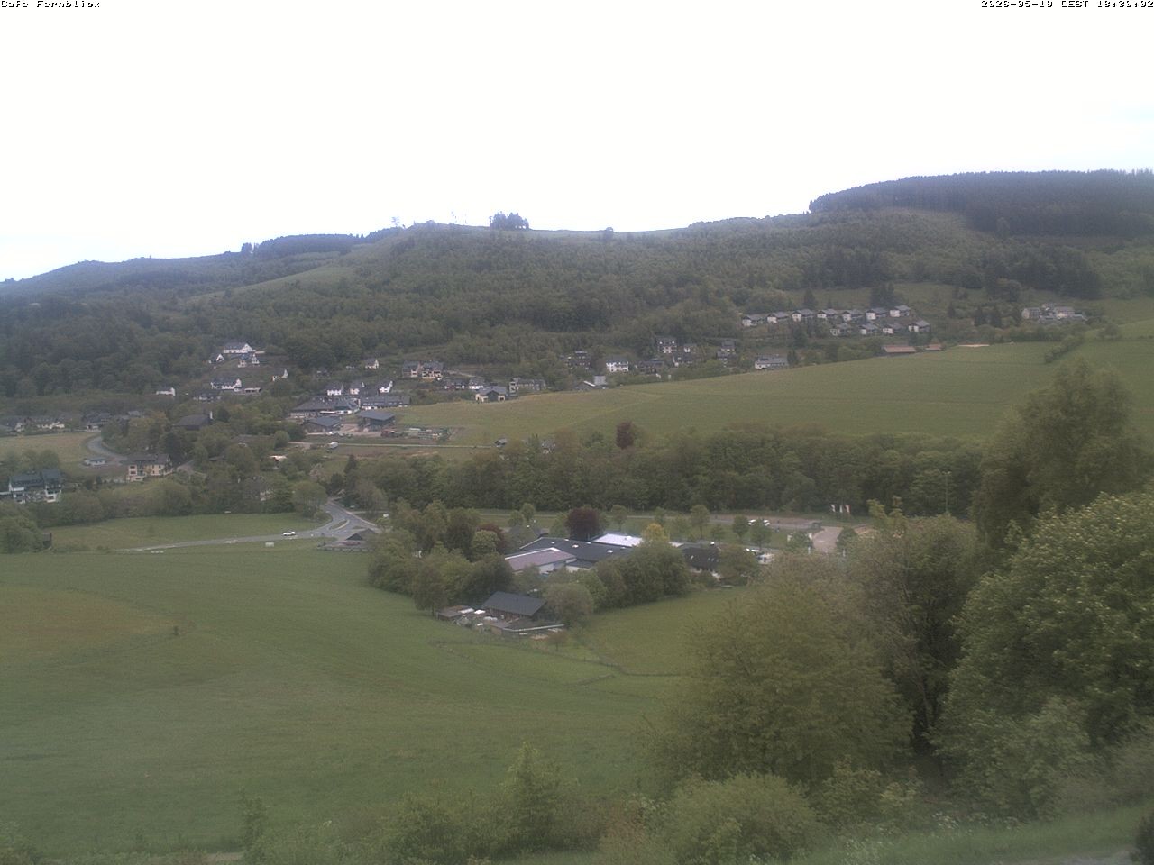 Archived image Webcam Cafe Fernblick in Willingen