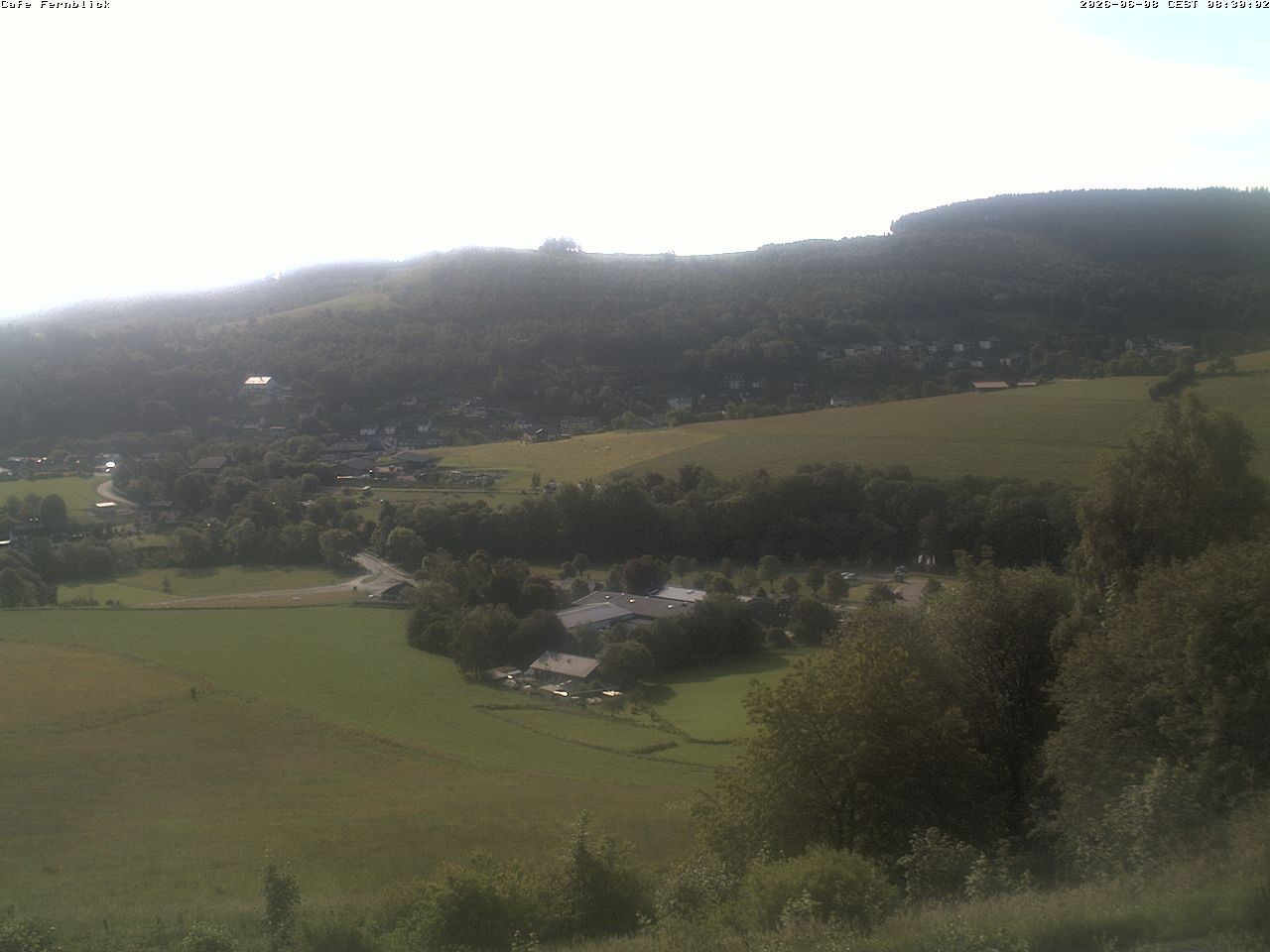 Archived image Webcam Cafe Fernblick in Willingen