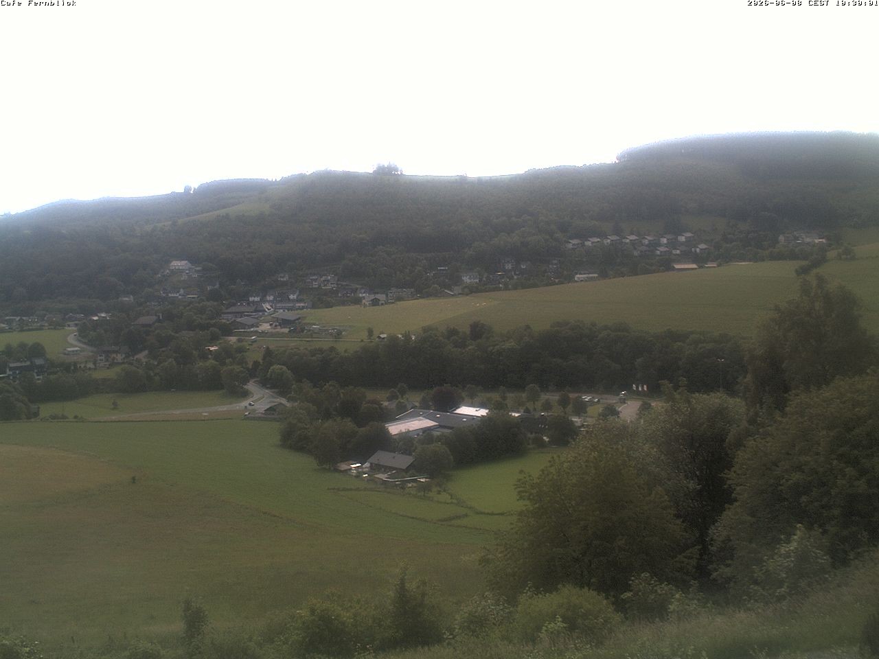 Archived image Webcam Cafe Fernblick in Willingen