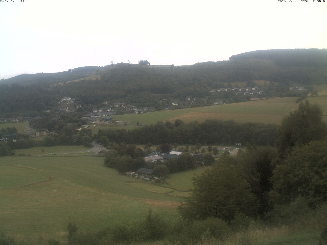 Archived image Webcam Cafe Fernblick in Willingen