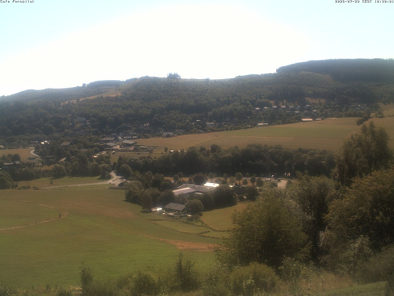 Archived image Webcam Cafe Fernblick in Willingen