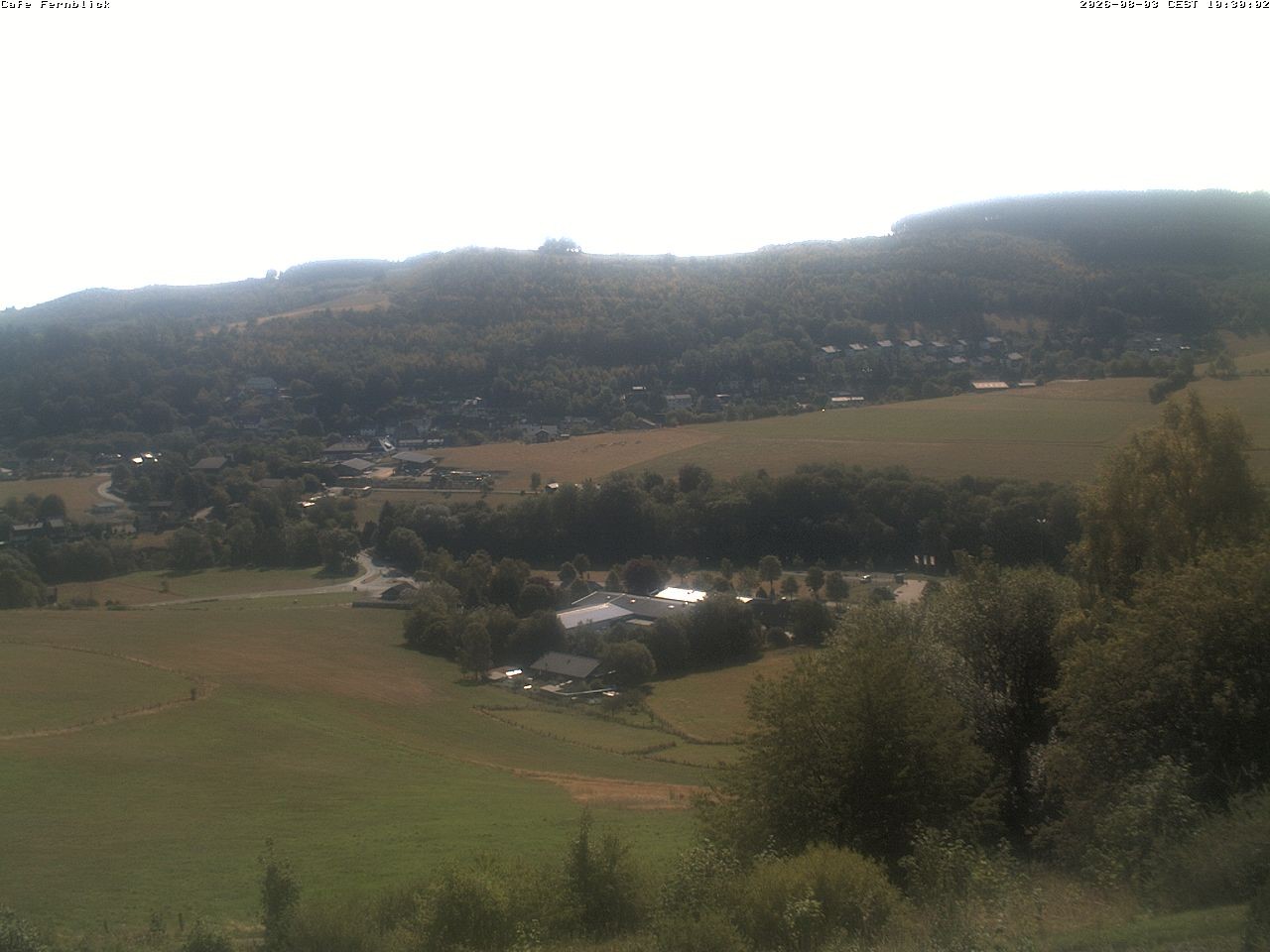 Archived image Webcam Cafe Fernblick in Willingen