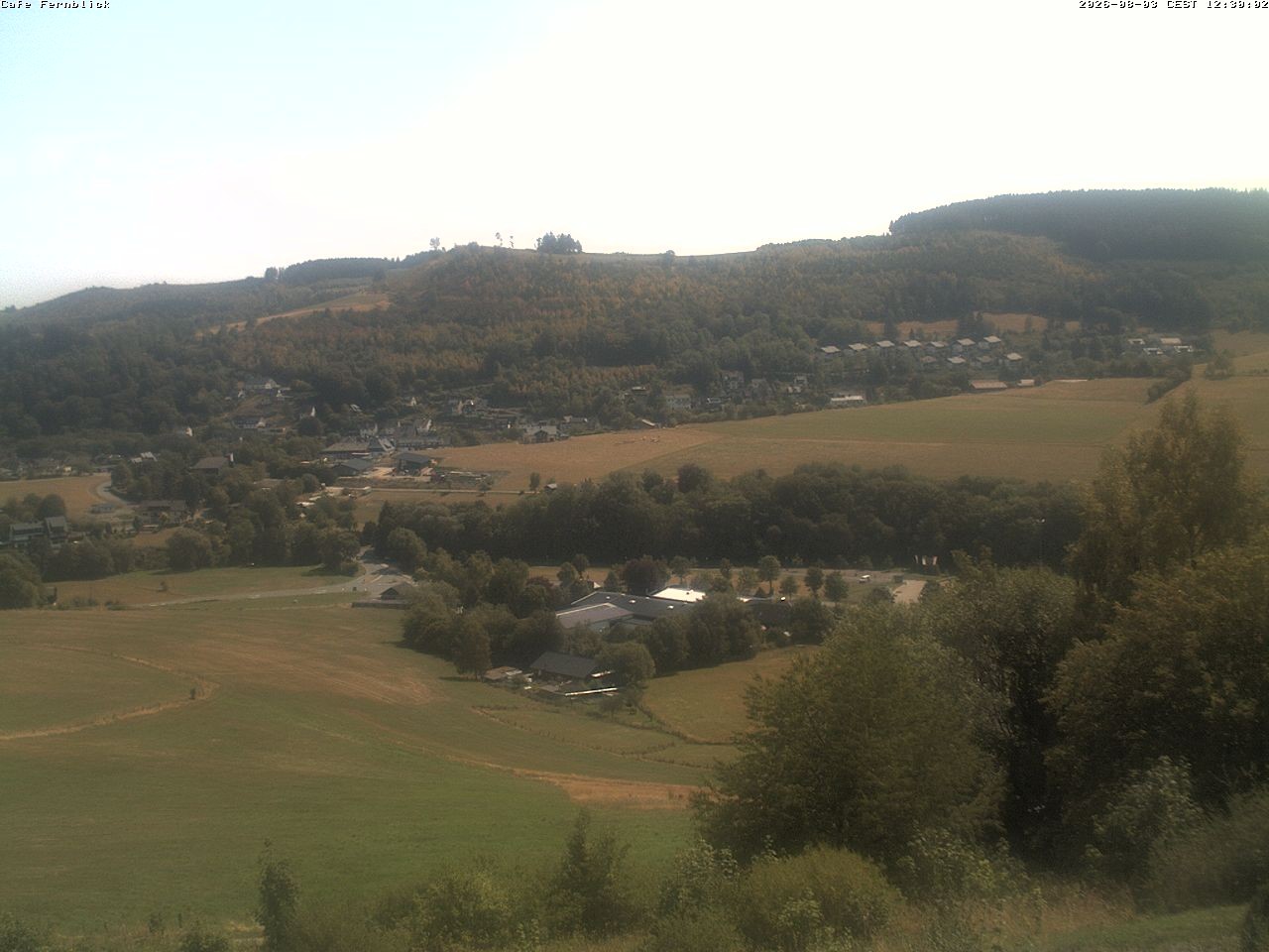 Archived image Webcam Cafe Fernblick in Willingen