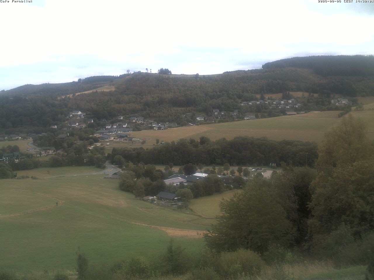 Archived image Webcam Cafe Fernblick in Willingen