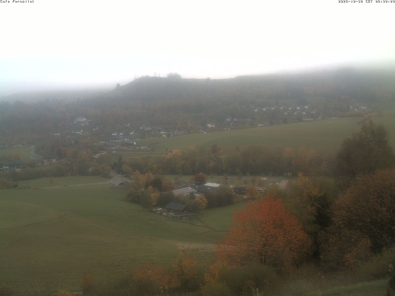 Archived image Webcam Cafe Fernblick in Willingen