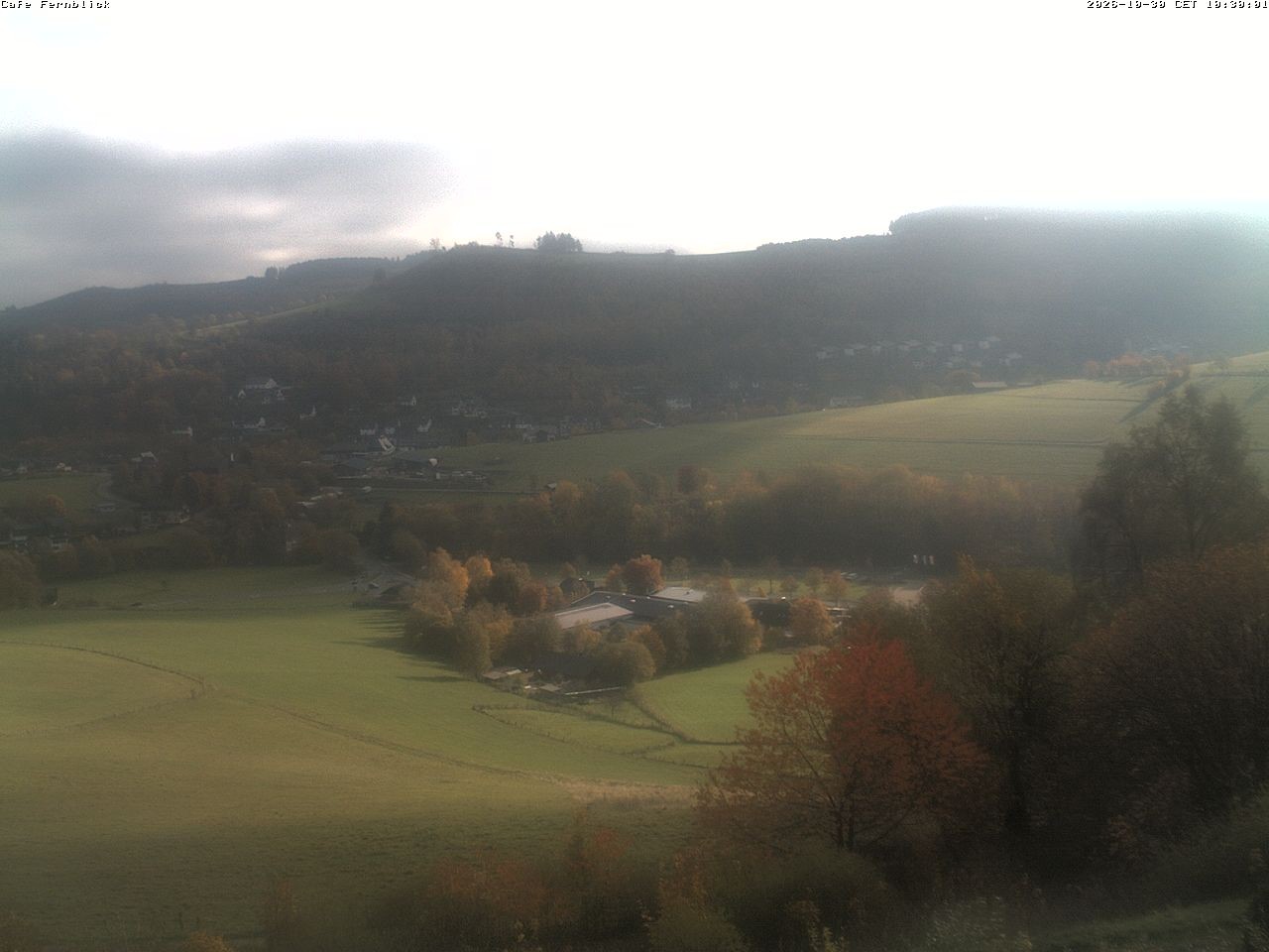 Archived image Webcam Cafe Fernblick in Willingen