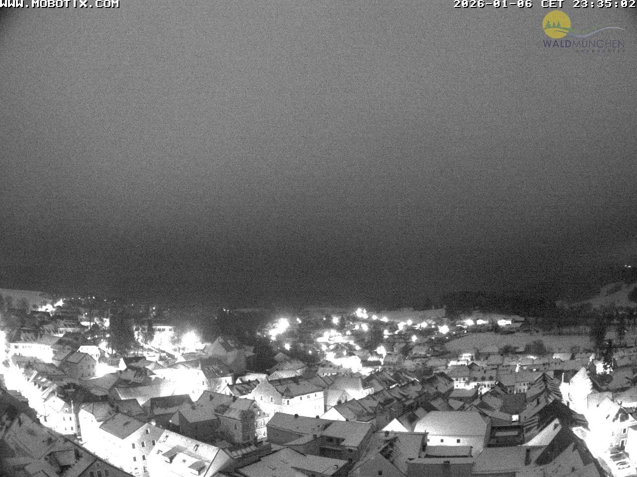 Archiv Foto Webcam Blick vom Waldmünchner Kirchturm