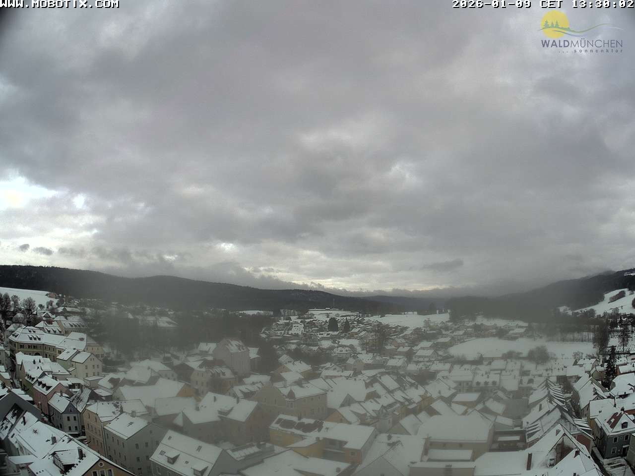 Archiv Foto Webcam Blick vom Waldmünchner Kirchturm