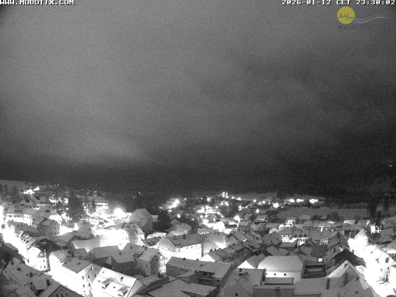 Archiv Foto Webcam Blick vom Waldmünchner Kirchturm