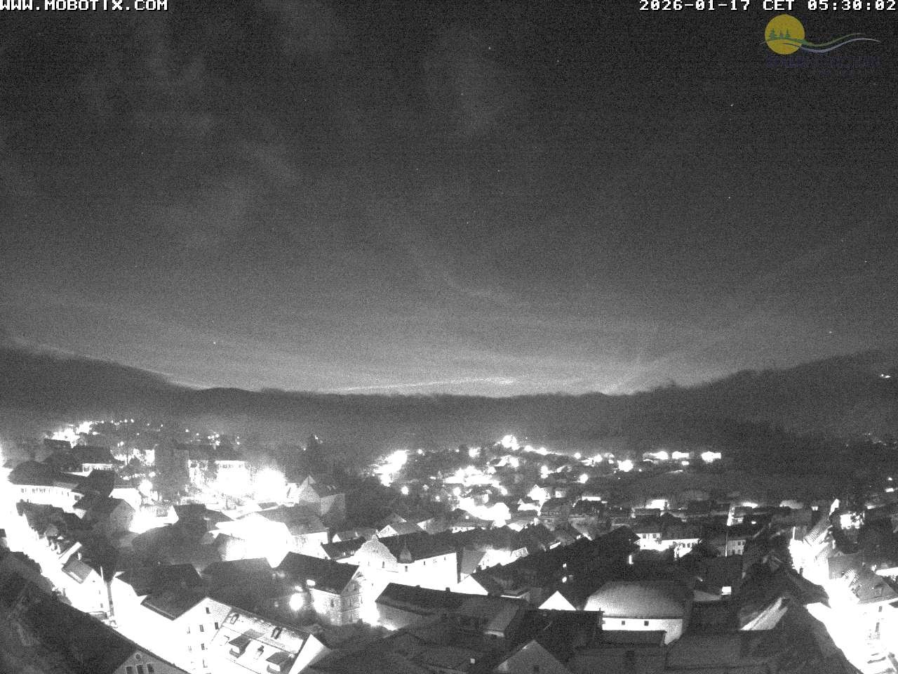 Archiv Foto Webcam Blick vom Waldmünchner Kirchturm