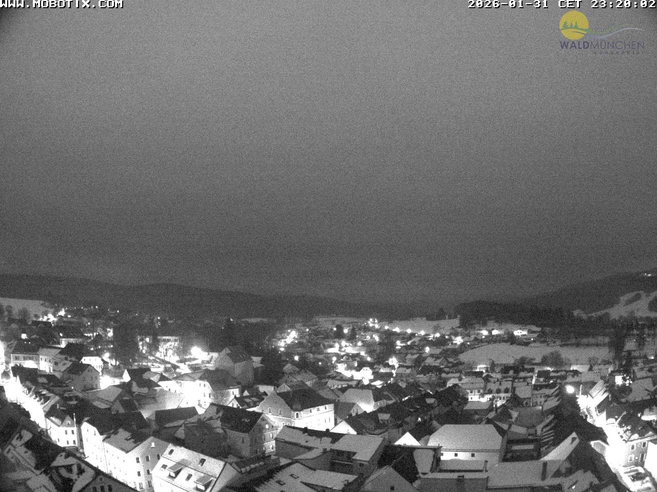 Archiv Foto Webcam Blick vom Waldmünchner Kirchturm