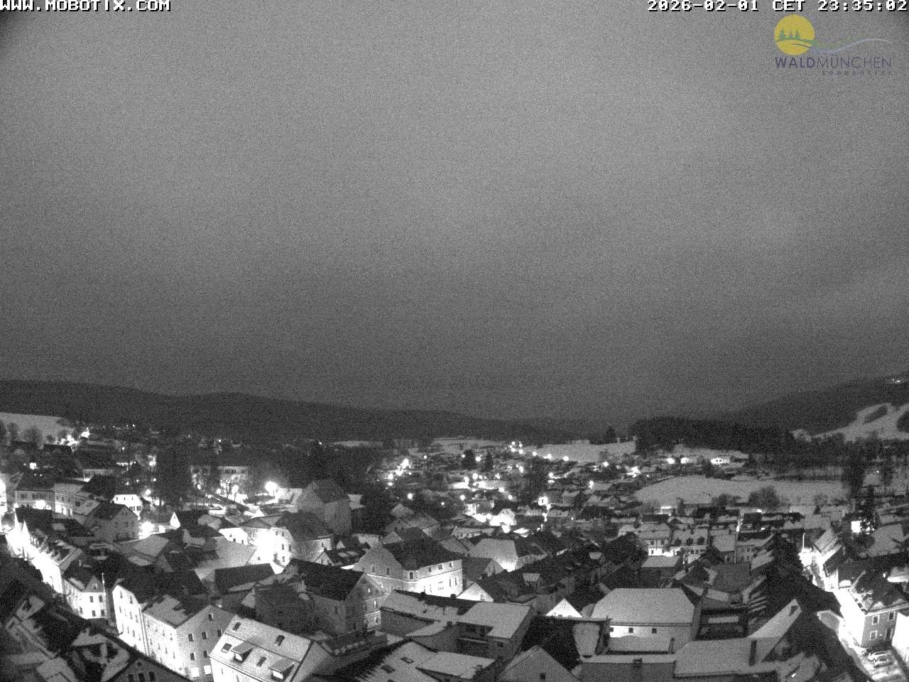 Archiv Foto Webcam Blick vom Waldmünchner Kirchturm