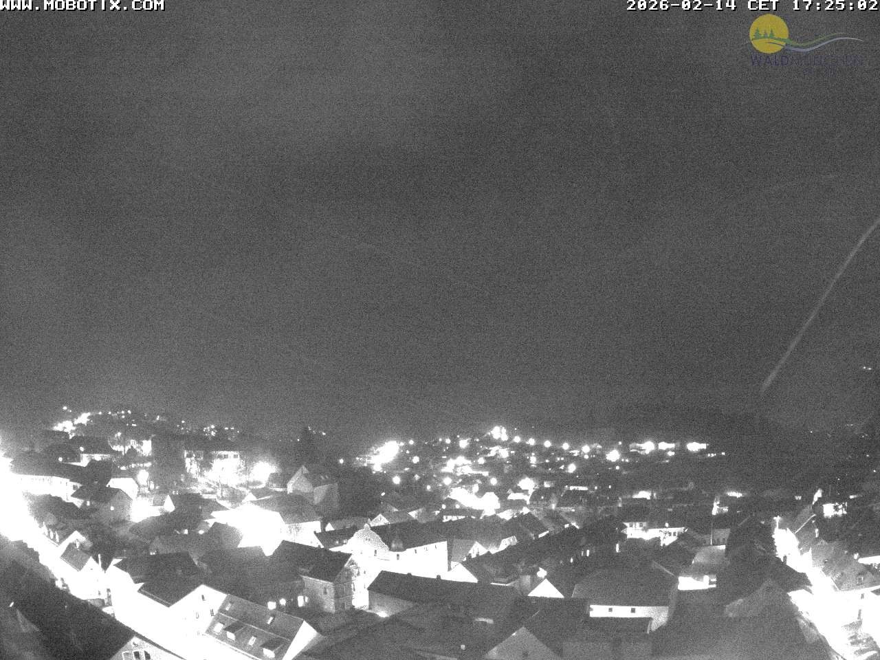 Archiv Foto Webcam Blick vom Waldmünchner Kirchturm