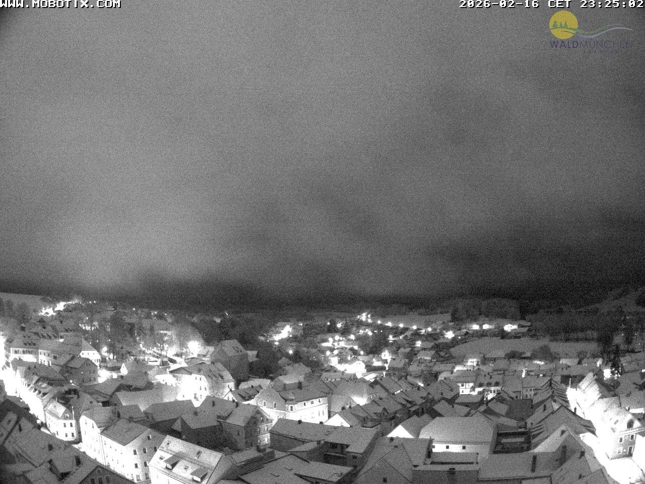 Archiv Foto Webcam Blick vom Waldmünchner Kirchturm