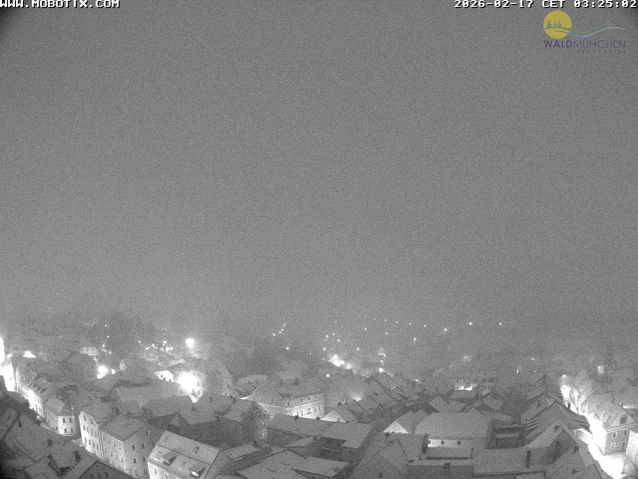 Archiv Foto Webcam Blick vom Waldmünchner Kirchturm