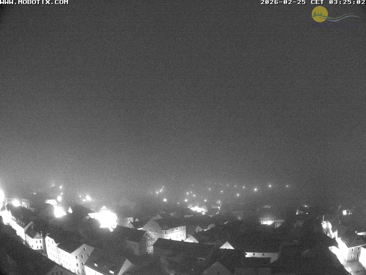 Archiv Foto Webcam Blick vom Waldmünchner Kirchturm