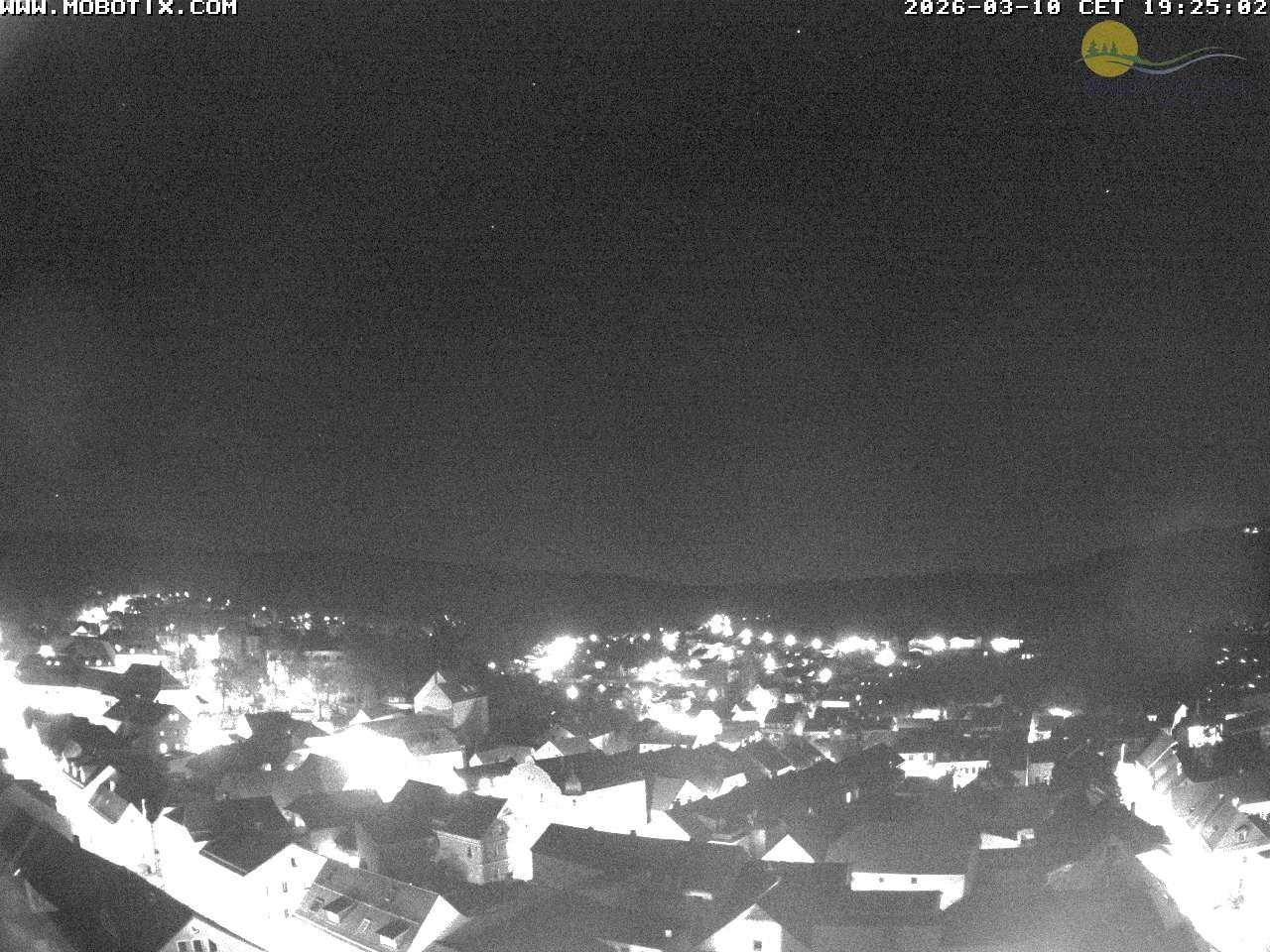 Archiv Foto Webcam Blick vom Waldmünchner Kirchturm