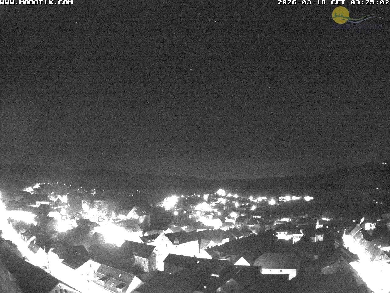 Archiv Foto Webcam Blick vom Waldmünchner Kirchturm