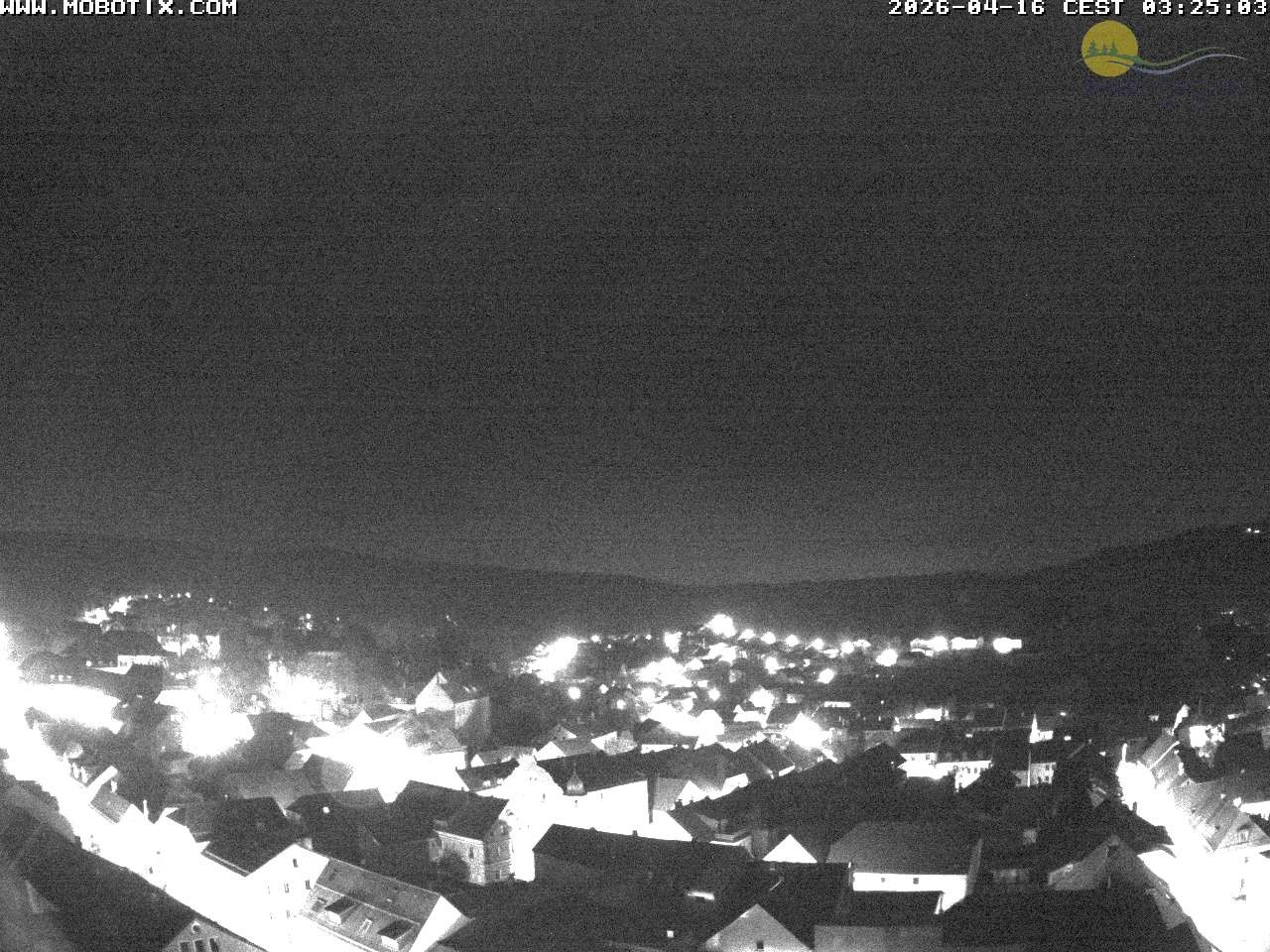 Archiv Foto Webcam Blick vom Waldmünchner Kirchturm