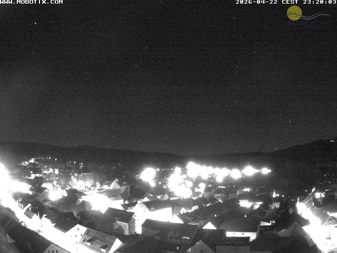 Archiv Foto Webcam Blick vom Waldmünchner Kirchturm