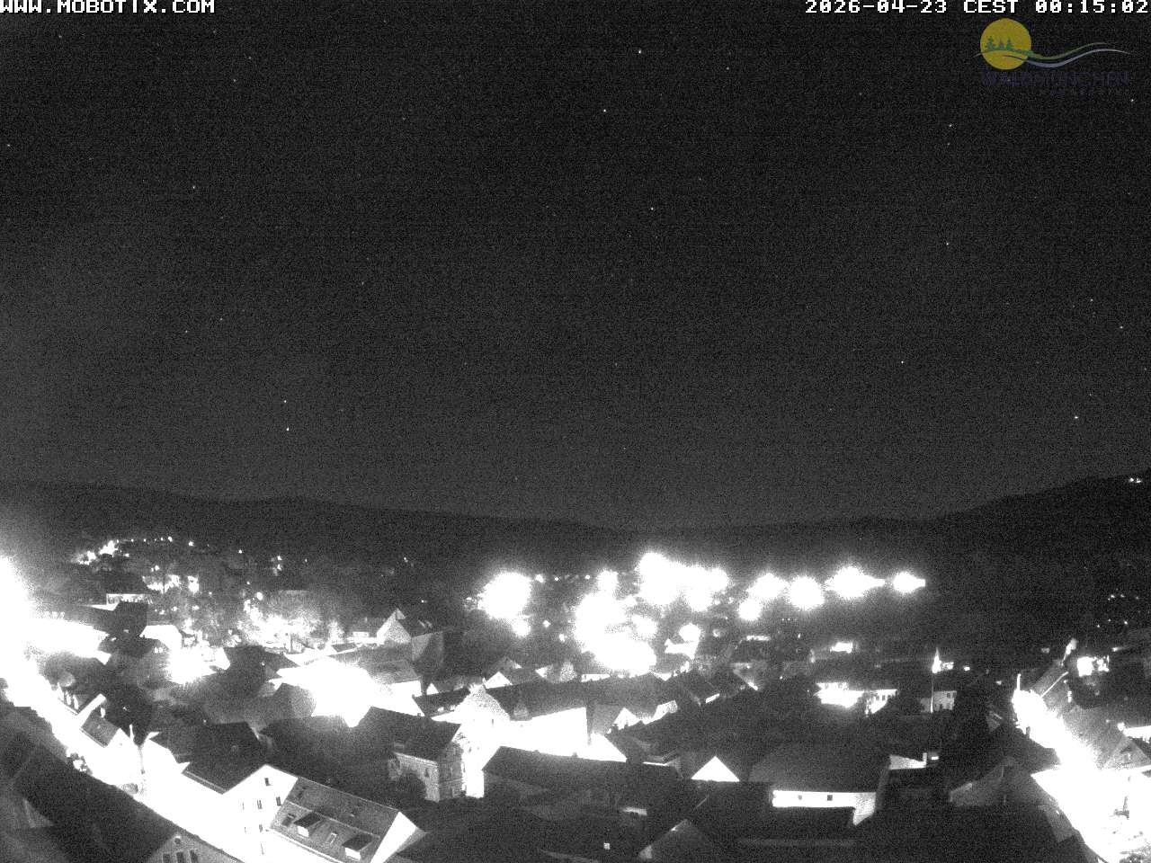 Archiv Foto Webcam Blick vom Waldmünchner Kirchturm