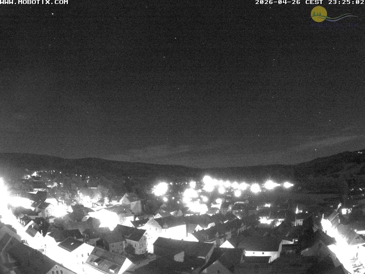 Archiv Foto Webcam Blick vom Waldmünchner Kirchturm