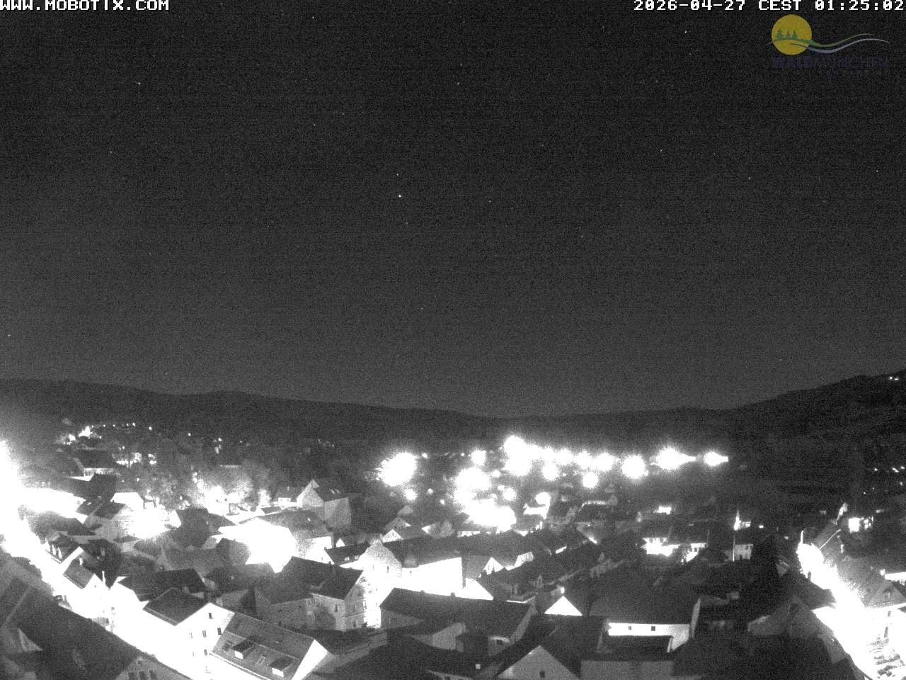 Archiv Foto Webcam Blick vom Waldmünchner Kirchturm