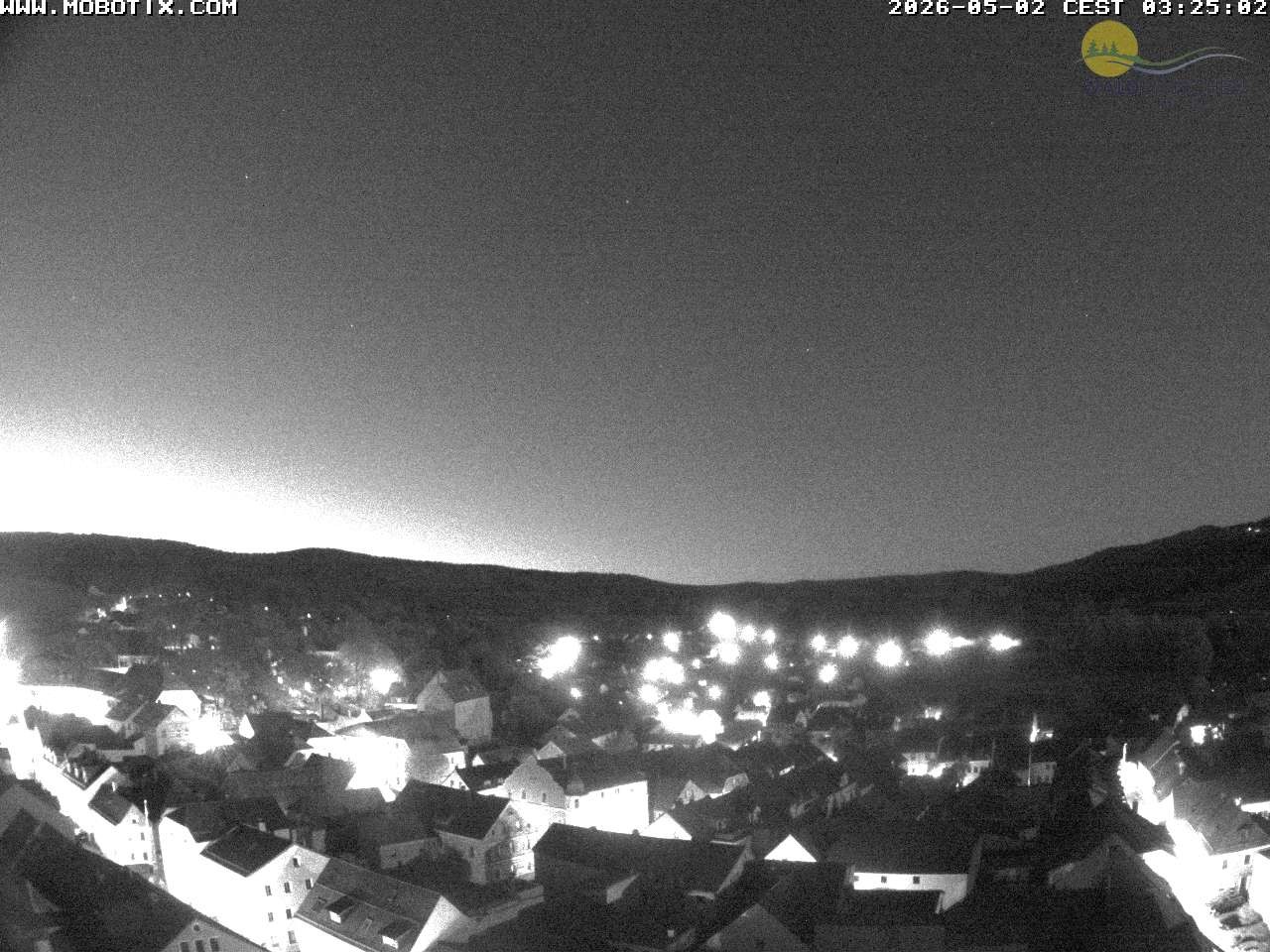 Archiv Foto Webcam Blick vom Waldmünchner Kirchturm