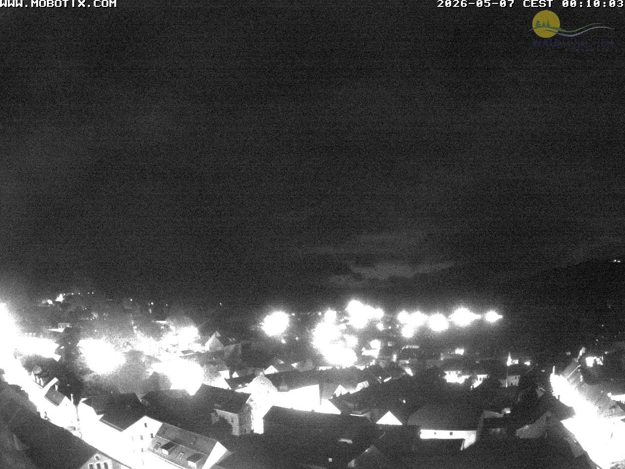 Archiv Foto Webcam Blick vom Waldmünchner Kirchturm