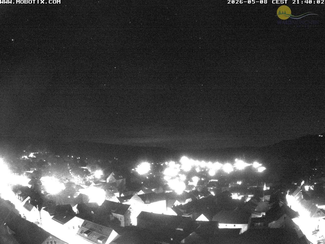 Archiv Foto Webcam Blick vom Waldmünchner Kirchturm