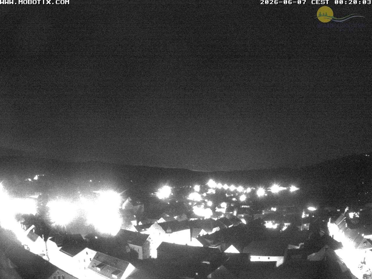 Archiv Foto Webcam Blick vom Waldmünchner Kirchturm