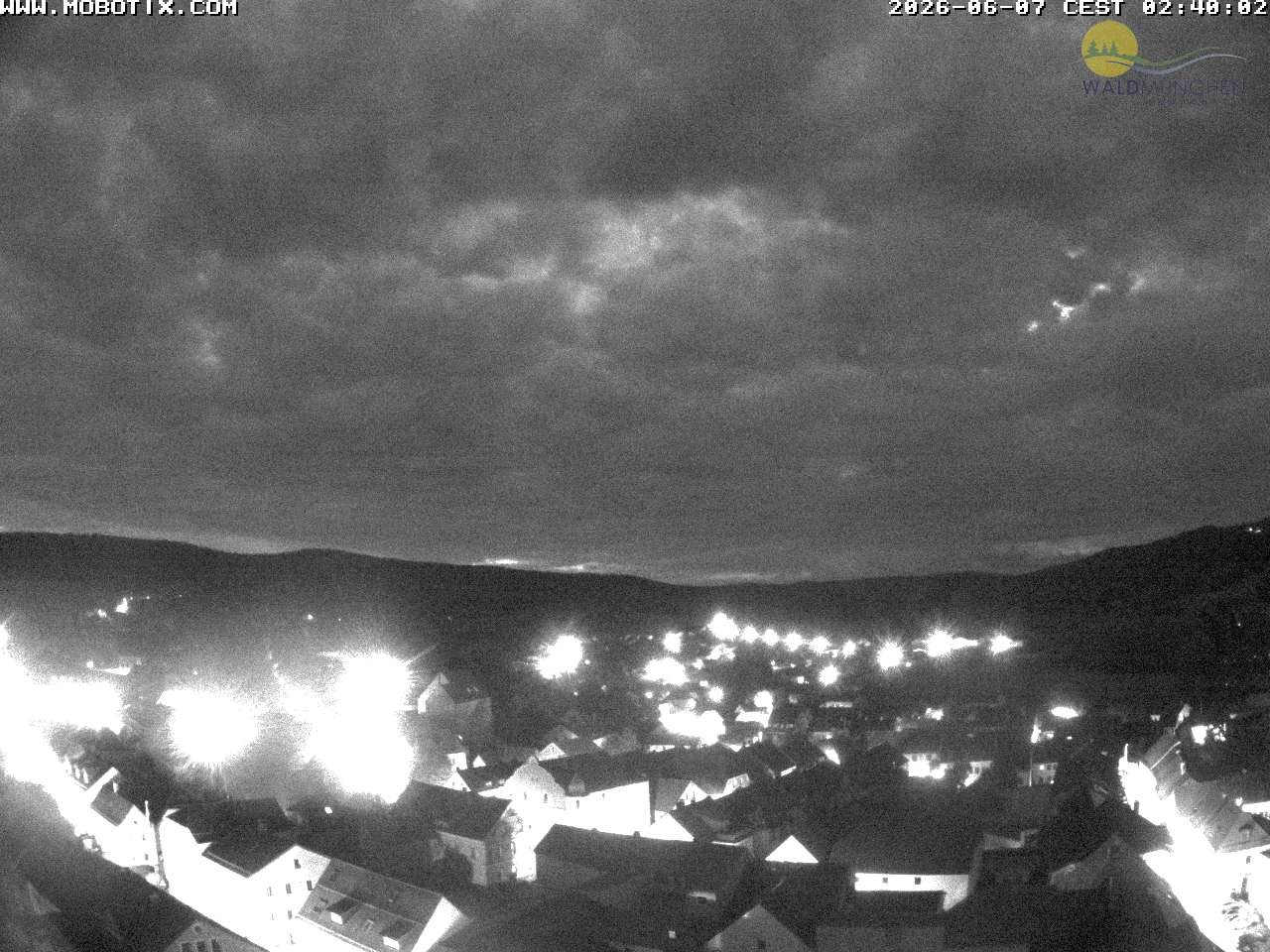 Archiv Foto Webcam Blick vom Waldmünchner Kirchturm