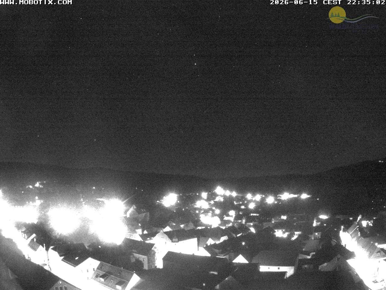 Archiv Foto Webcam Blick vom Waldmünchner Kirchturm