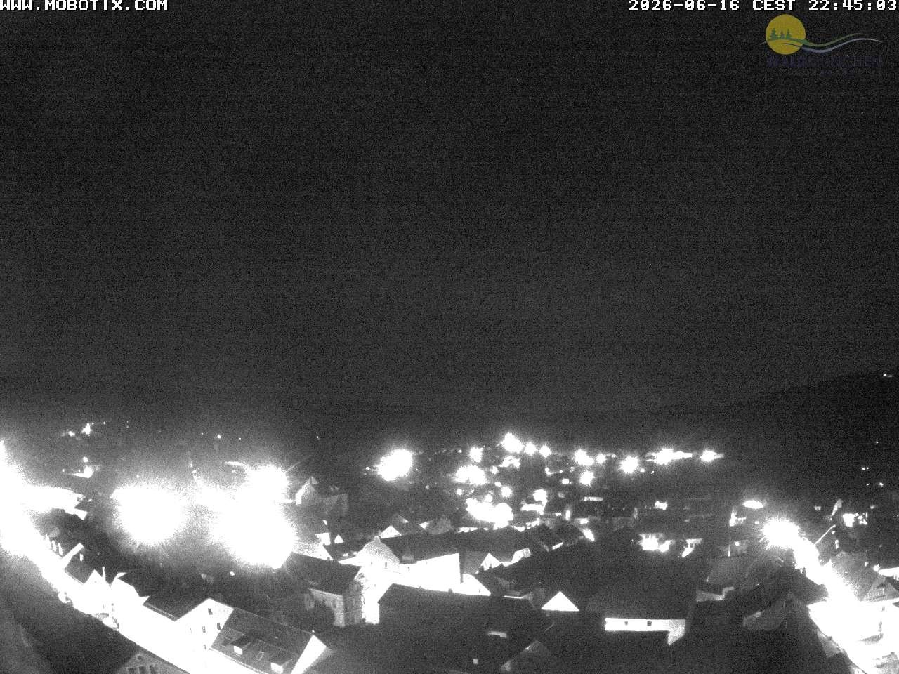 Archiv Foto Webcam Blick vom Waldmünchner Kirchturm